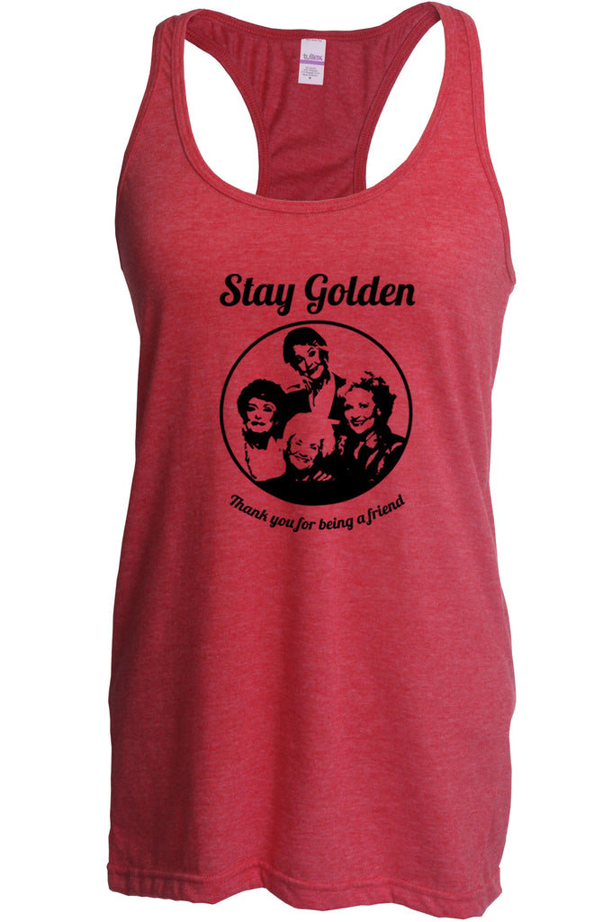 Hot Press Apparel Stay Golden Betty Girls 80s TV Show Vintage Novelty Pop Culture Funny Comedy Party Grandmas Friends Gift Present Sale