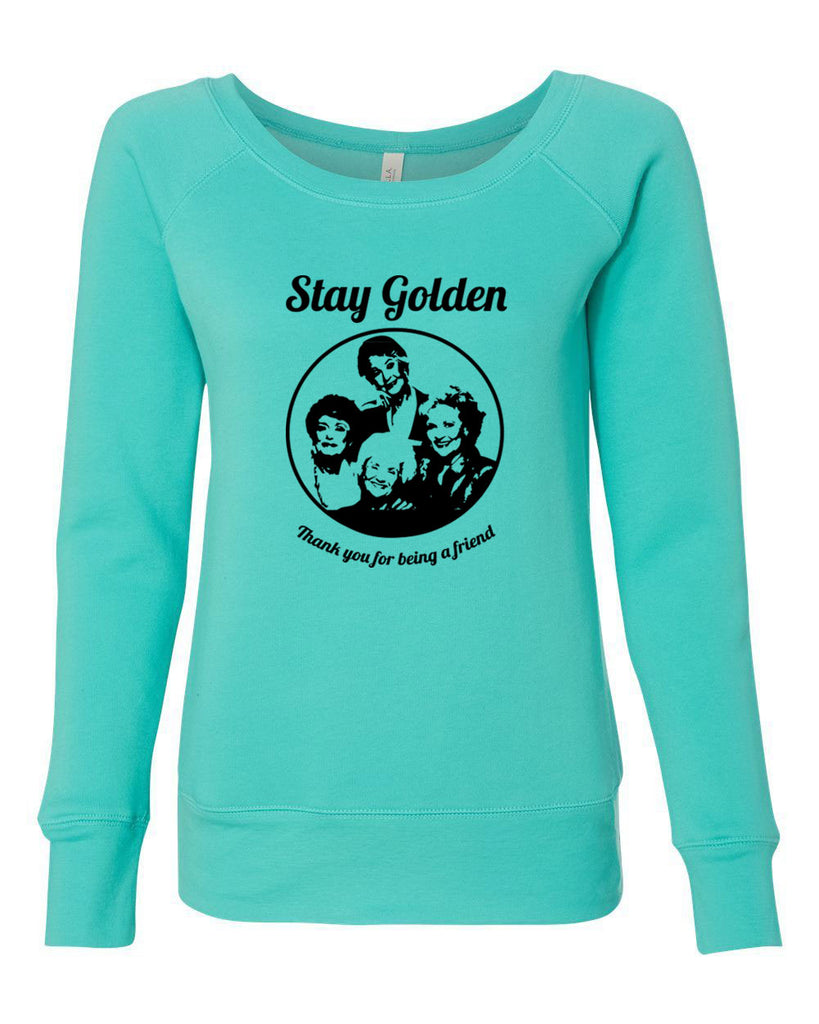 Hot Press Apparel Stay Golden Betty Girls 80s TV Show Vintage Novelty Pop Culture Funny Comedy Party Grandmas Friends Gift Present Sale
