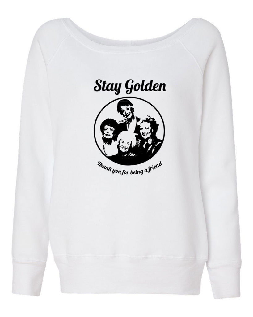 Hot Press Apparel Stay Golden Betty Girls 80s TV Show Vintage Novelty Pop Culture Funny Comedy Party Grandmas Friends Gift Present Sale