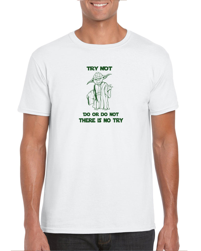Men's Short Sleeve T-Shirt - Do or Do Not, There is No Try