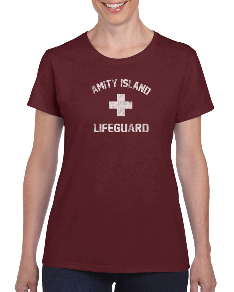 Women's Short Sleeve T-Shirt - Amity Island Lifeguard