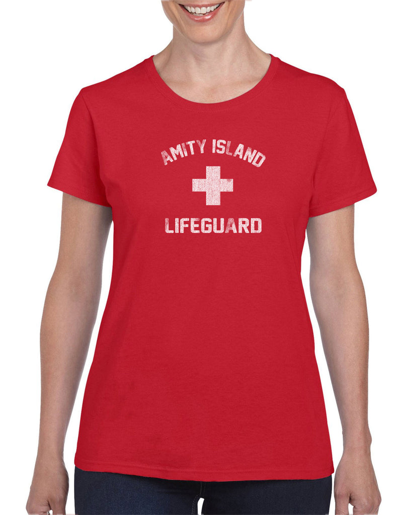 Women's Short Sleeve T-Shirt - Amity Island Lifeguard