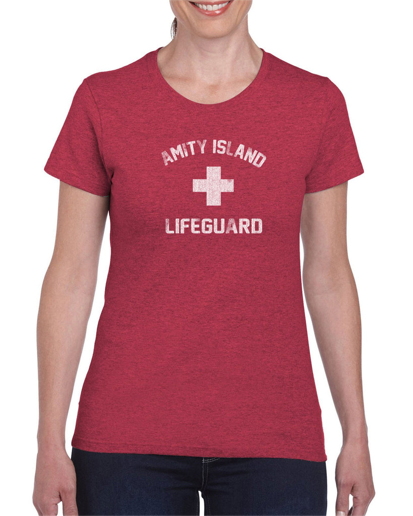 Women's Short Sleeve T-Shirt - Amity Island Lifeguard