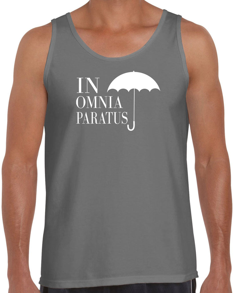 Men's Sleeveless Tank Top - In Omnia Paratus