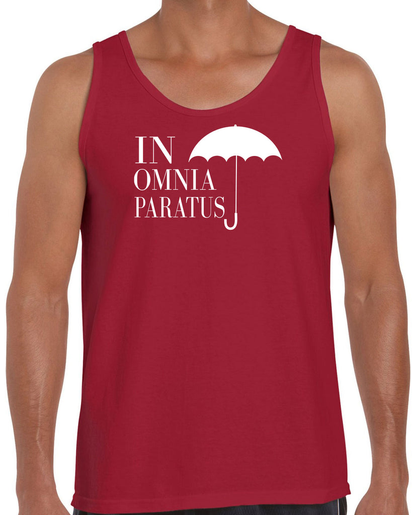 Men's Sleeveless Tank Top - In Omnia Paratus