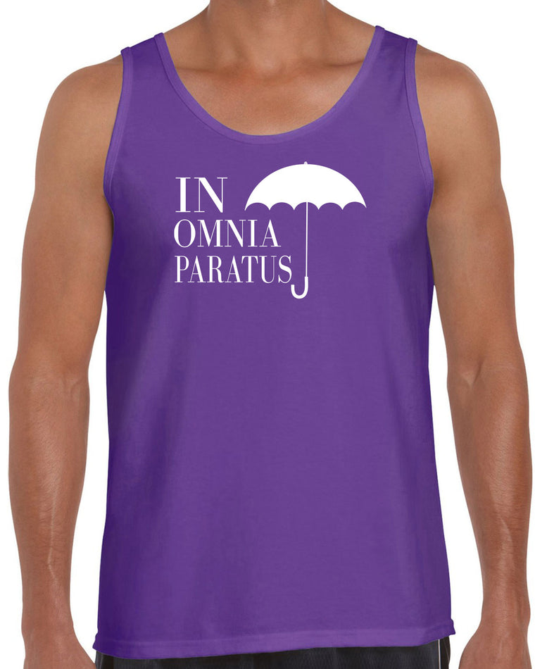 Men's Sleeveless Tank Top - In Omnia Paratus