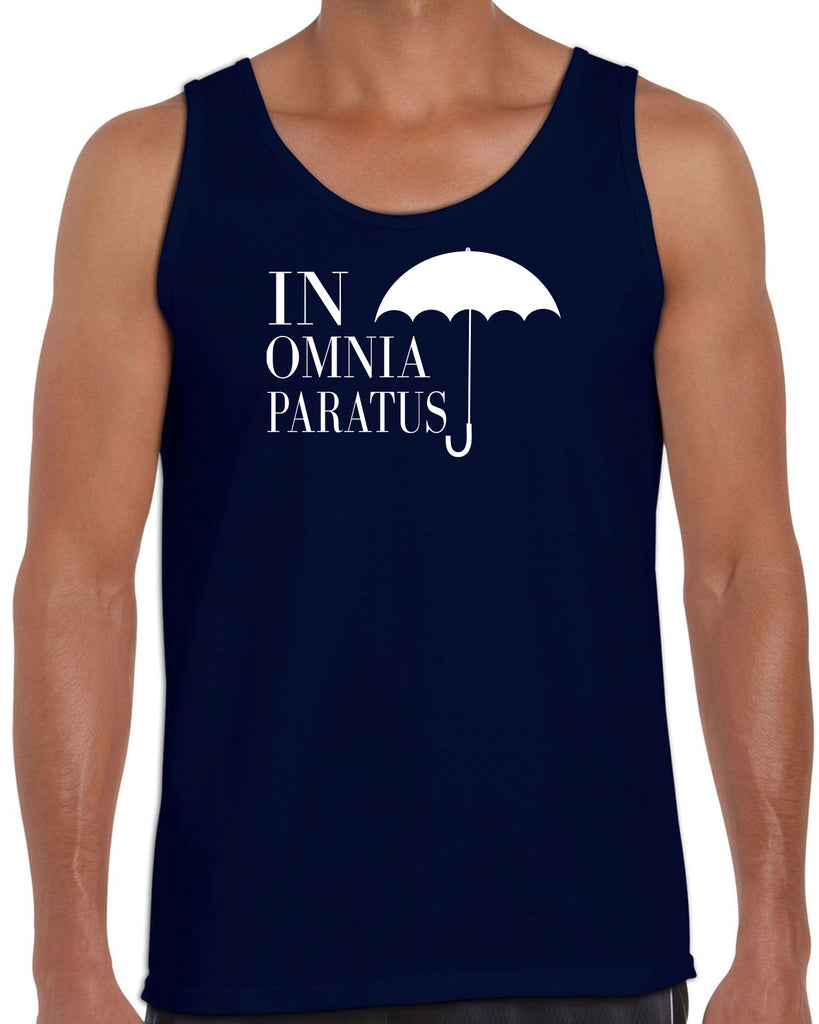 Men's Sleeveless Tank Top - In Omnia Paratus