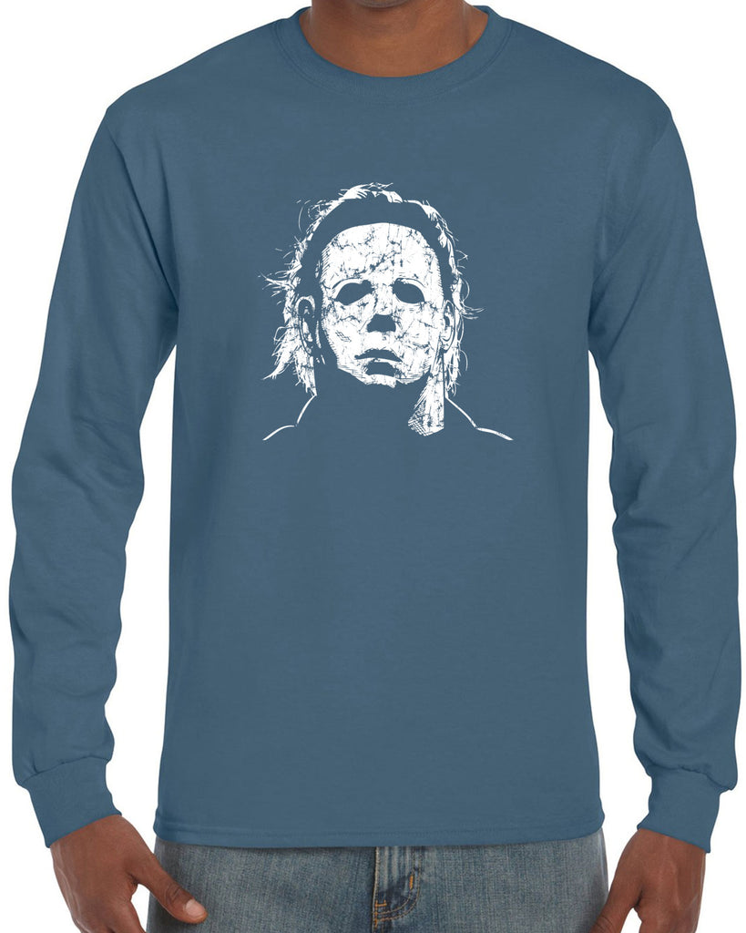 Halloween Mask face costume slasher horror scary 70s 80s costume party michael meyers