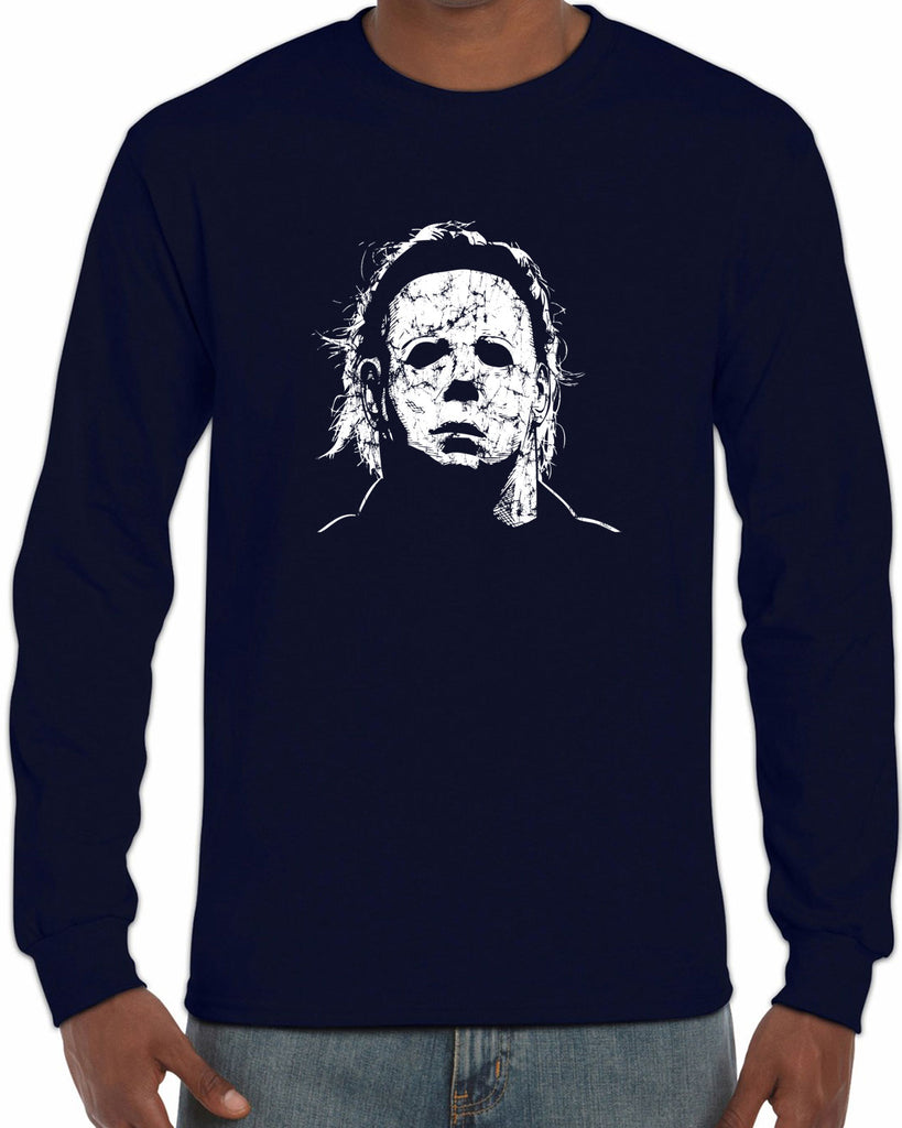 Halloween Mask face costume slasher horror scary 70s 80s costume party michael meyers