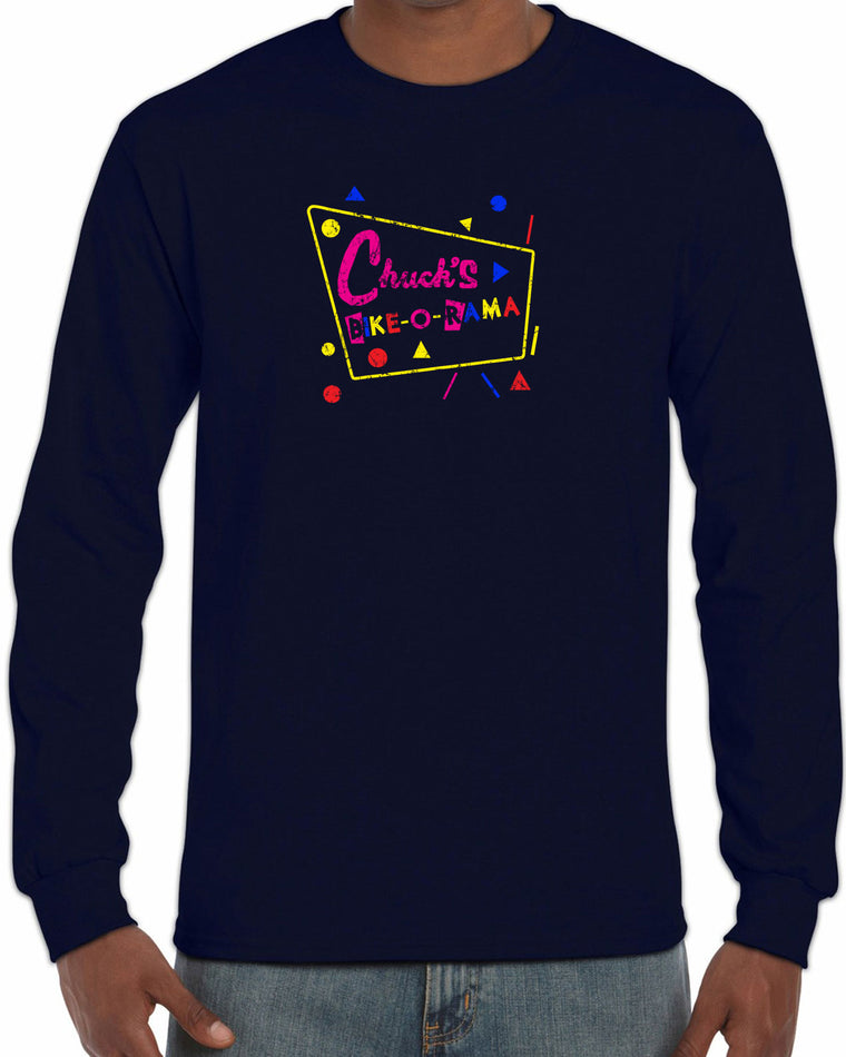 Men's Long Sleeve Shirt - Chucks Bike O' Rama