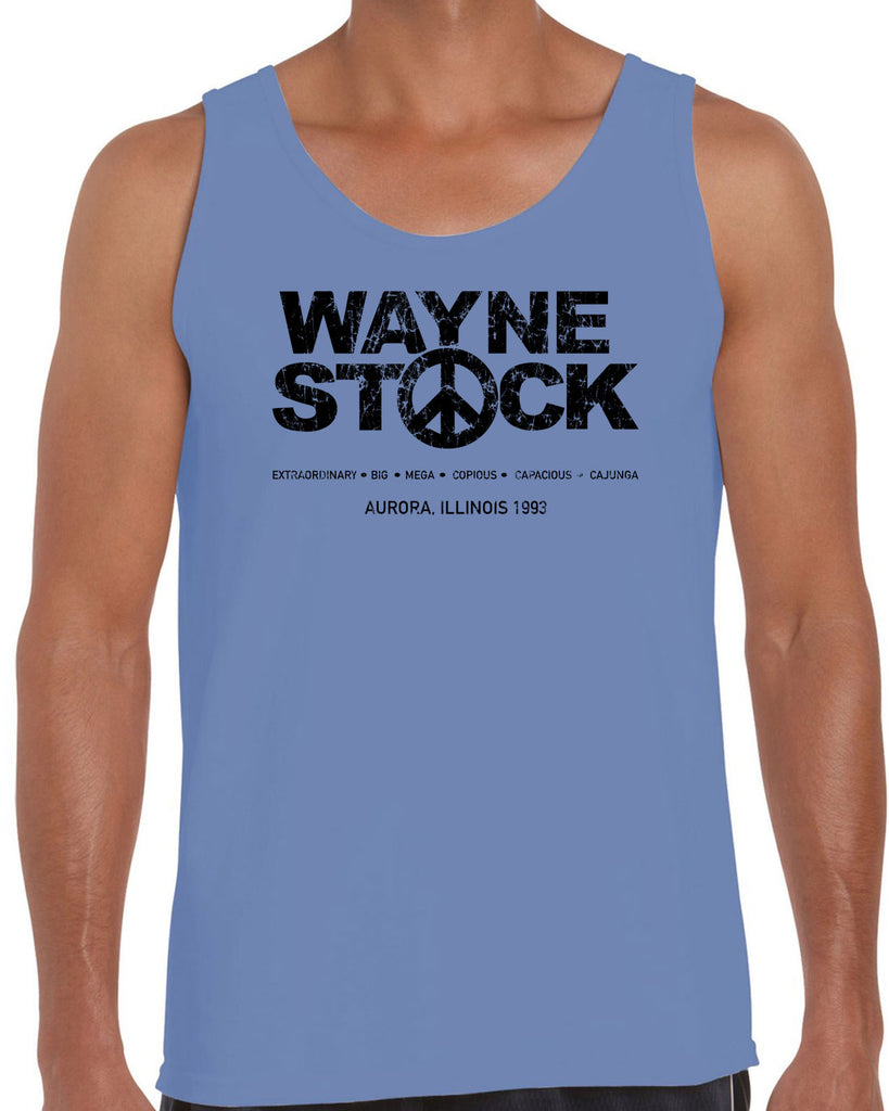 Waynestock Tank Top hoodie 90s 80s movie waynes world funny comedy halloween costume music festival vintage retro