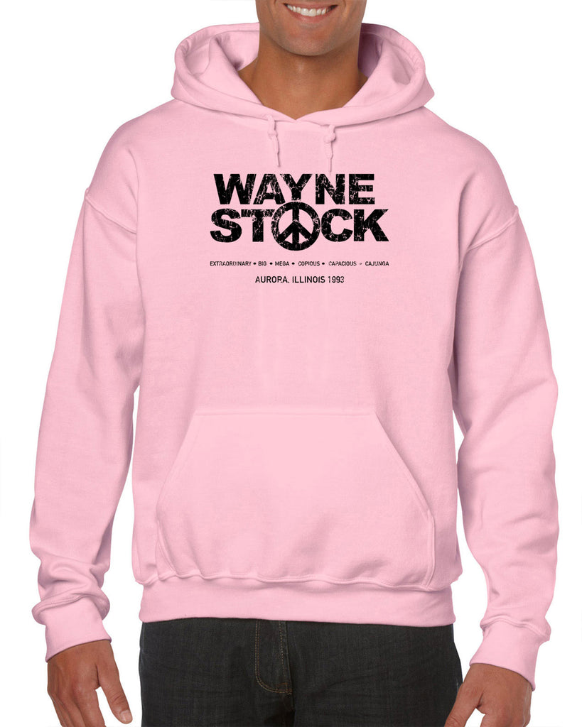 Waynestock Hooded Sweatshirt hoodie 90s 80s movie waynes world funny comedy halloween costume music festival vintage retro
