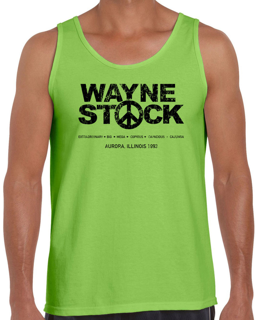 Waynestock Tank Top hoodie 90s 80s movie waynes world funny comedy halloween costume music festival vintage retro