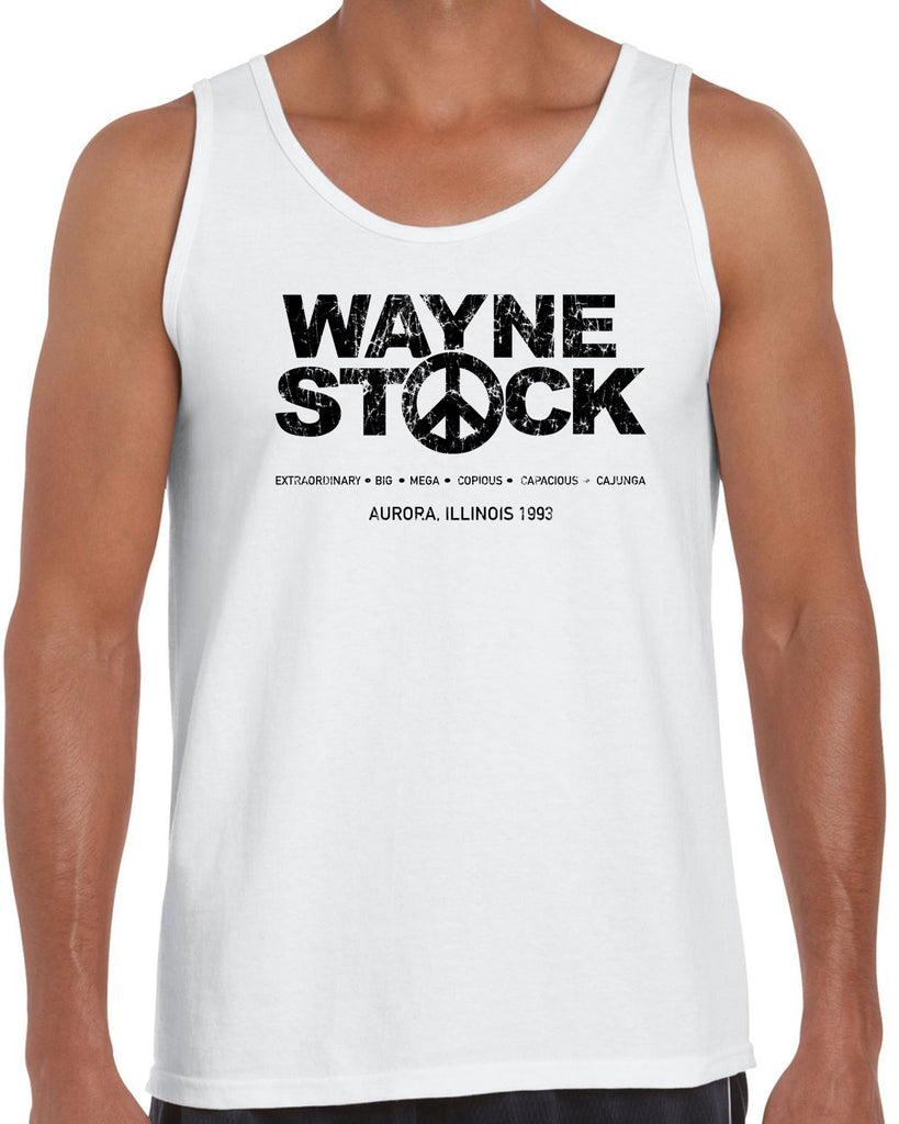 Waynestock Tank Top hoodie 90s 80s movie waynes world funny comedy halloween costume music festival vintage retro