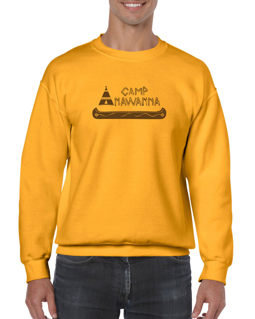 Camp Anawanna Crew Sweatshirt Funny Tv Show Salute Our Shorts Halloween Costume Counselor 90s Funny Vintage Retro