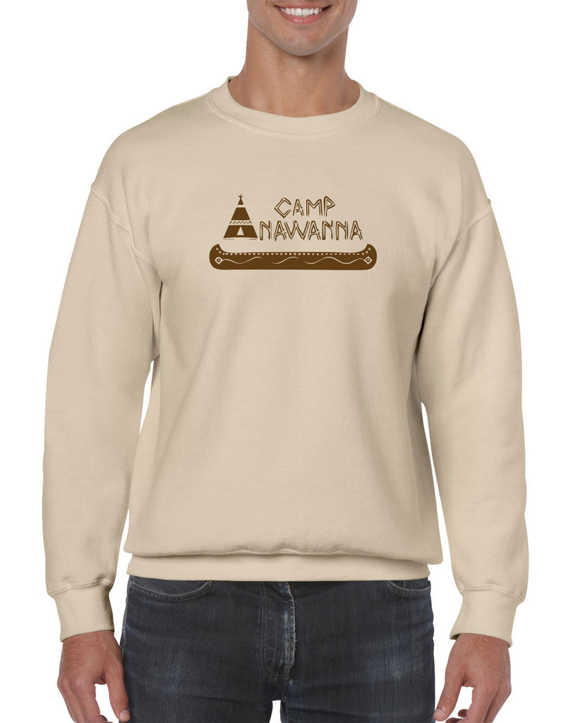 Camp Anawanna Crew Sweatshirt Funny Tv Show Salute Our Shorts Halloween Costume Counselor 90s Funny Vintage Retro