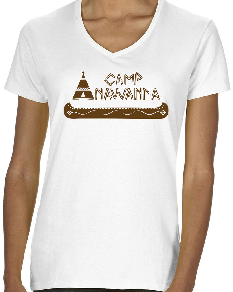 Camp Anawanna Long Sleeve Shirt Funny Tv Show Salute Our Shorts Halloween Costume Counselor Donkey Lips 90s Funny Vintage Retro