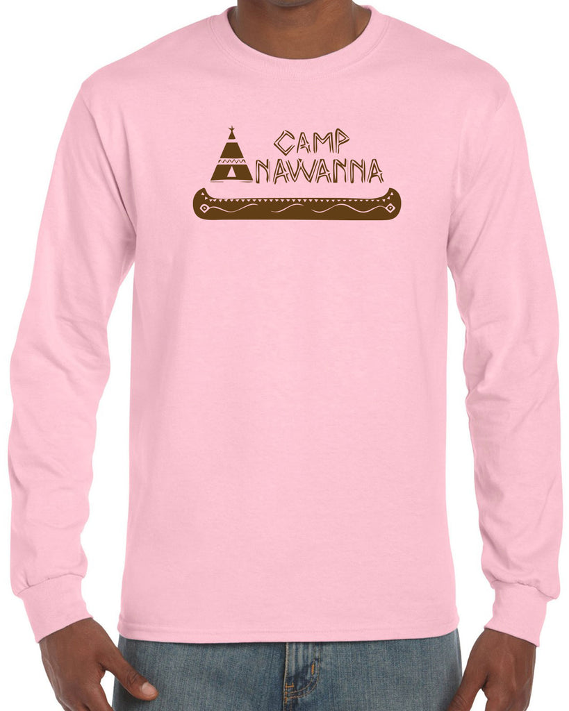 Camp Anawanna Long Sleeve Shirt Funny Tv Show Salute Our Shorts Halloween Costume Counselor 90s Funny Vintage Retro