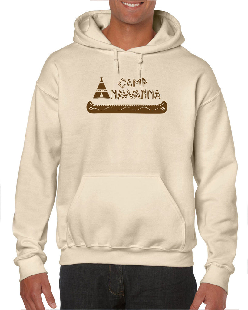 Camp Anawanna Hoodie Hooded Sweatshirt Funny Tv Show Salute Our Shorts Halloween Costume Counselor 90s Funny Vintage Retro