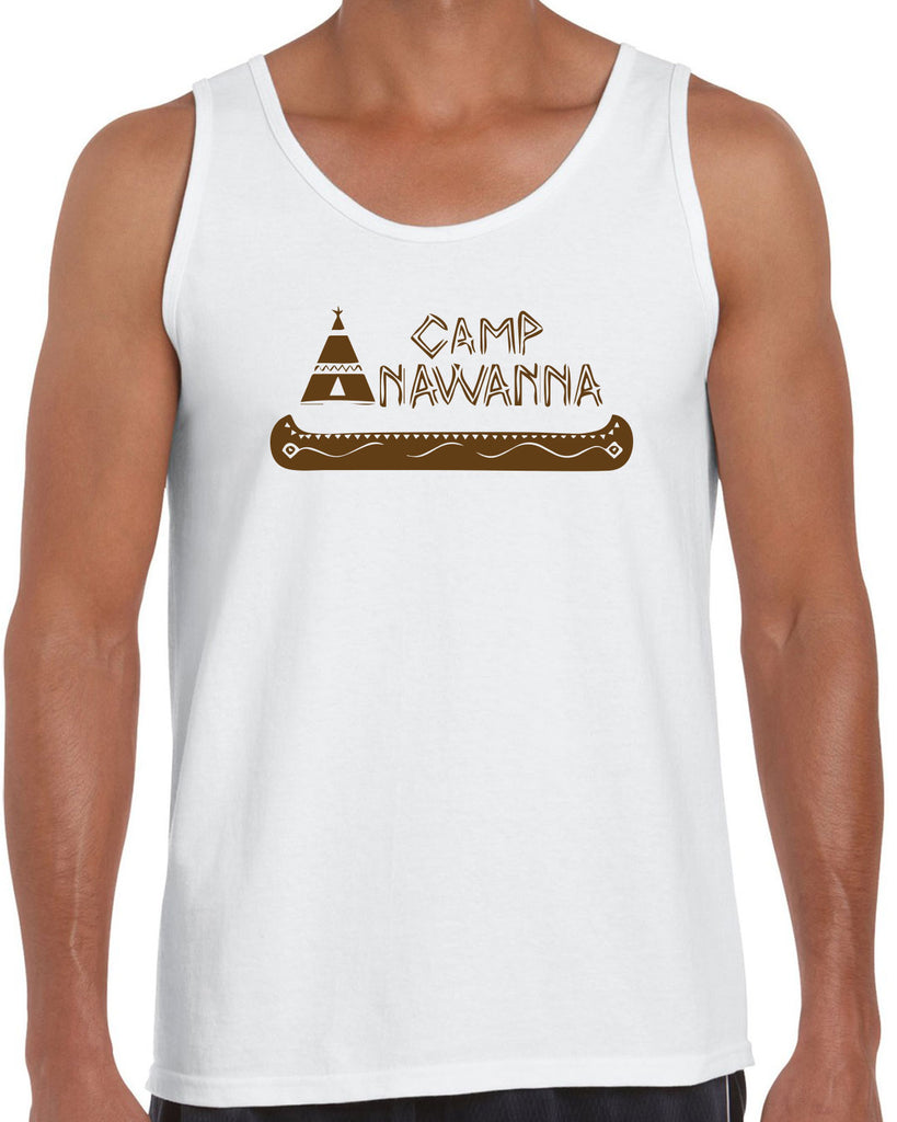 Camp Anawanna Tank Top Funny Tv Show Salute Our Shorts Halloween Costume Counselor 90s Funny Vintage Retro