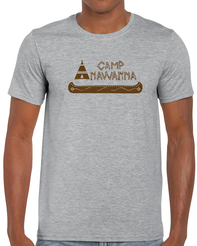 Camp Anawanna Mens T-shirt Funny Tv Show Salute Our Shorts Halloween Costume Counselor 90s Funny Vintage Retro