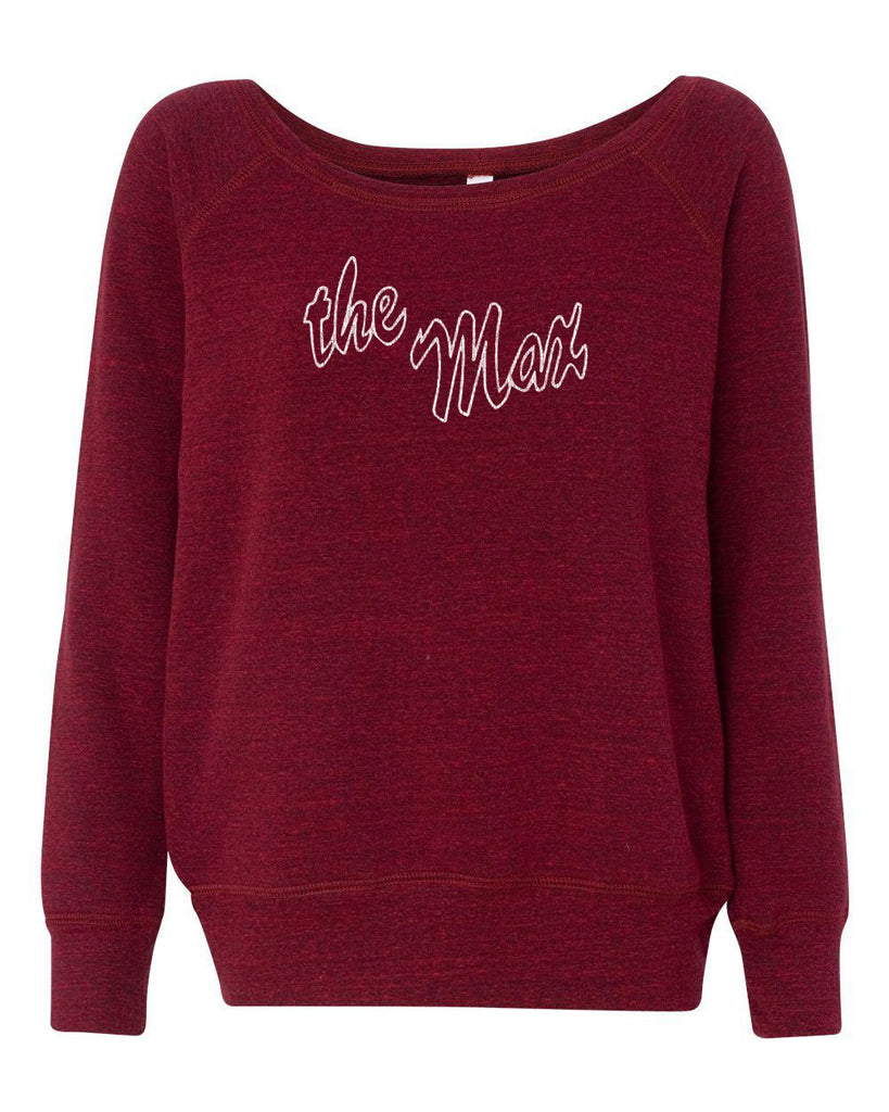 The Max Womens Off The Should Crew Sweatshirt Bayside High School Save By The Bell Restuarant 90s Halloween Costume Vintage Retro