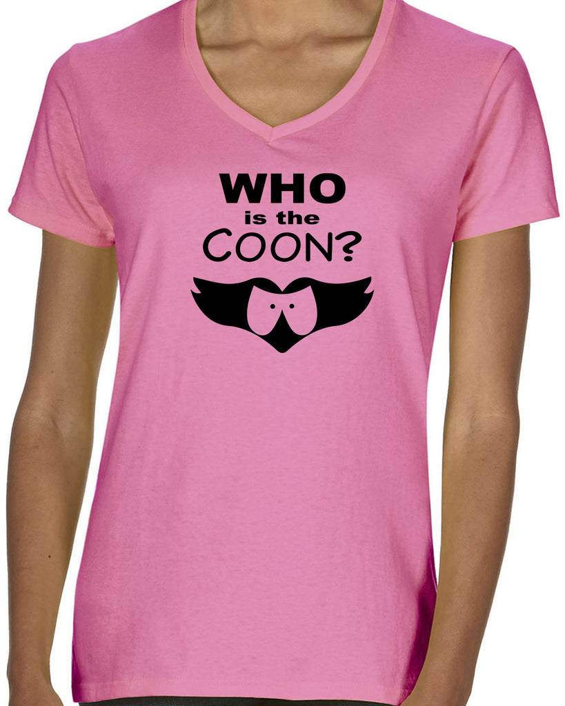 Who Is The Coon Womens V-Neck T-Shirt Super Hero Comic Book Coon And Friends South Park Tv Show Funny