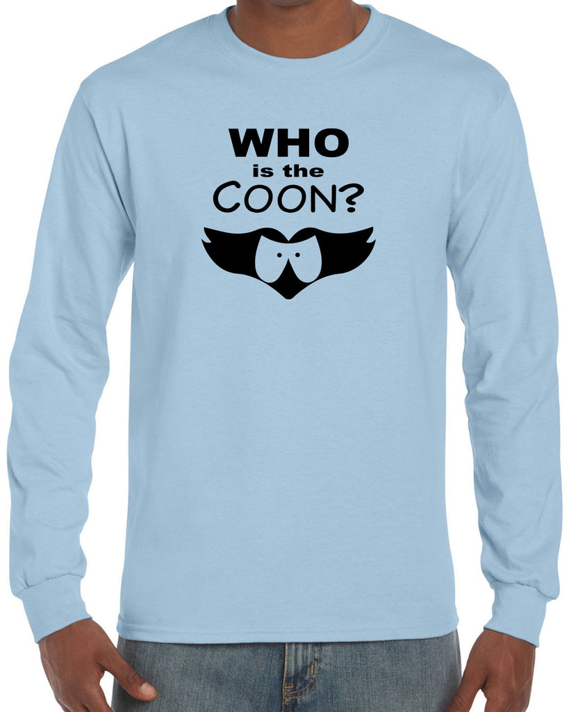 Who Is The Coon Mens Long Sleeve Shirt Super Hero Comic Book Coon And Friends South Park Tv Show Funny