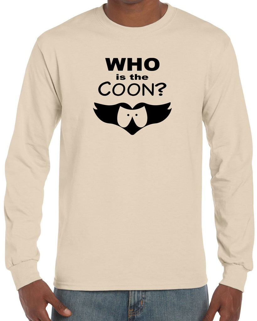 Who Is The Coon Mens Long Sleeve Shirt Super Hero Comic Book Coon And Friends South Park Tv Show Funny