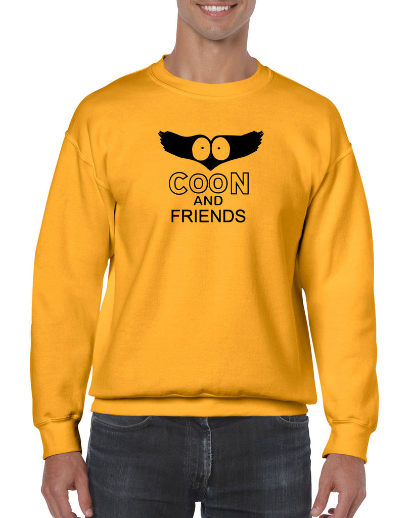Coon and Friends Crew Sweatshirt Super Hero Comic Book Who Is The Coon South Park Tv Show Funny