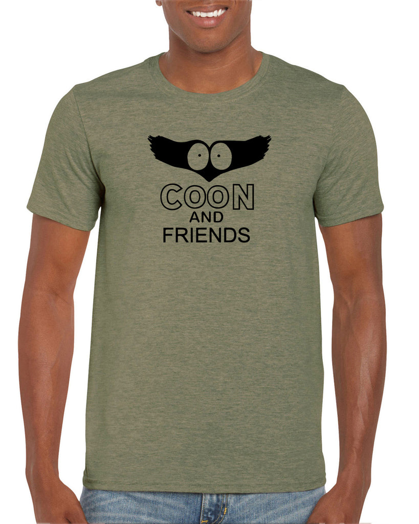 Coon and Friends Mens T-Shirt Super Hero Comic Book Who Is The Coon South Park Tv Show Funny