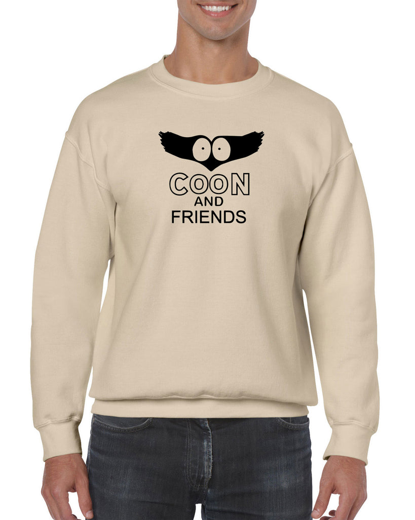 Coon and Friends Crew Sweatshirt Super Hero Comic Book Who Is The Coon South Park Tv Show Funny