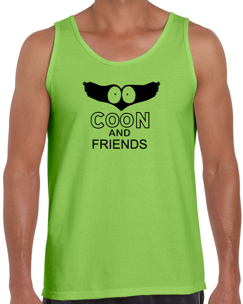 Coon and Friends Tank Top Super Hero Comic Book Who Is The Coon South Park Tv Show Funny