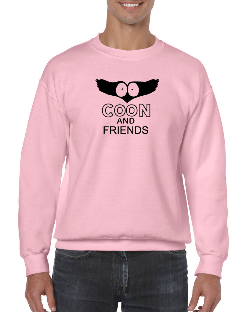 Coon and Friends Crew Sweatshirt Super Hero Comic Book Who Is The Coon South Park Tv Show Funny