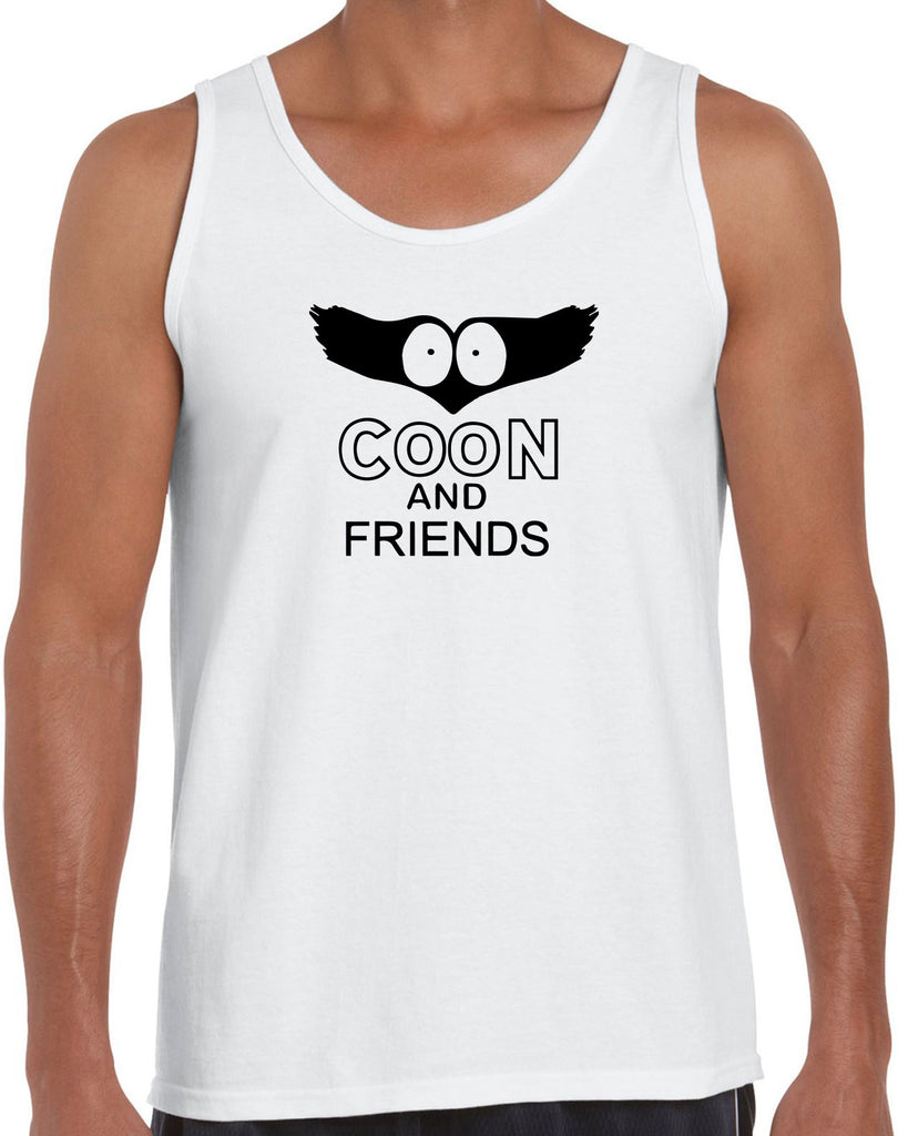 Coon and Friends Tank Top Super Hero Comic Book Who Is The Coon South Park Tv Show Funny