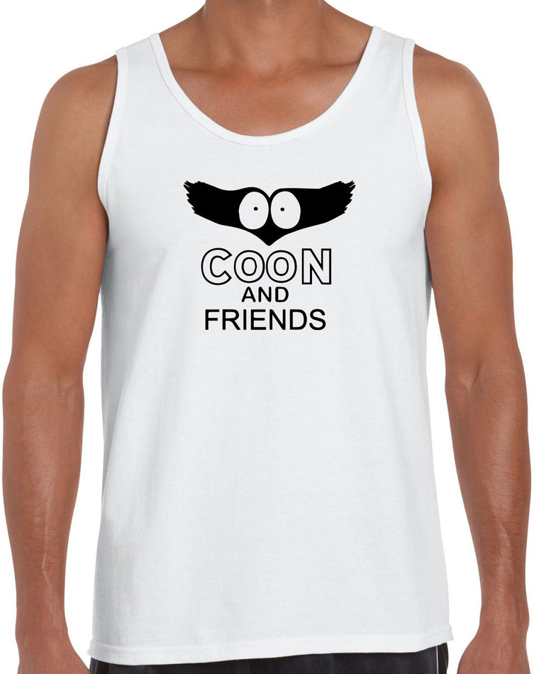 Men's Sleeveless Tank Top - Coon and Friends