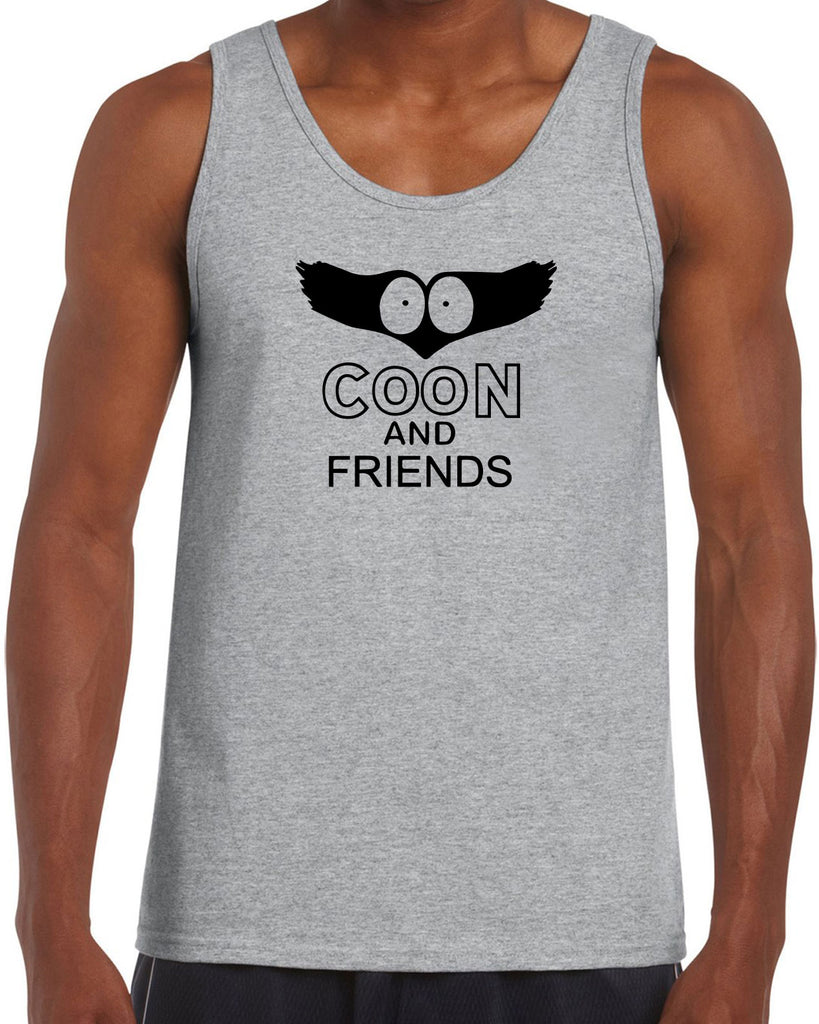 Coon and Friends Tank Top Super Hero Comic Book Who Is The Coon South Park Tv Show Funny