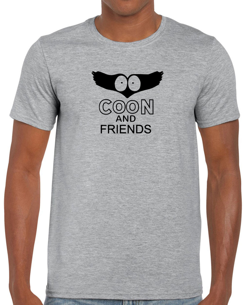 Coon and Friends Mens T-Shirt Super Hero Comic Book Who Is The Coon South Park Tv Show Funny