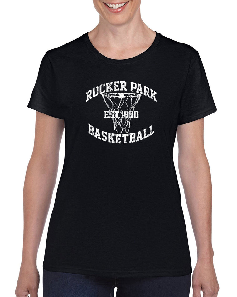 Women's Short Sleeve T-Shirt - Rucker Park Basketball