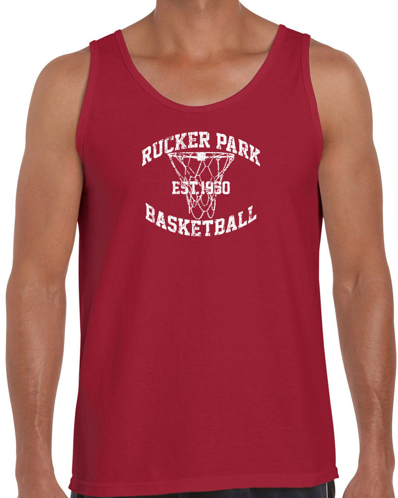 Rucker Park Basketball Tank Top Harlem New York Manhattan Hoops Baller Sports Vintage Retro