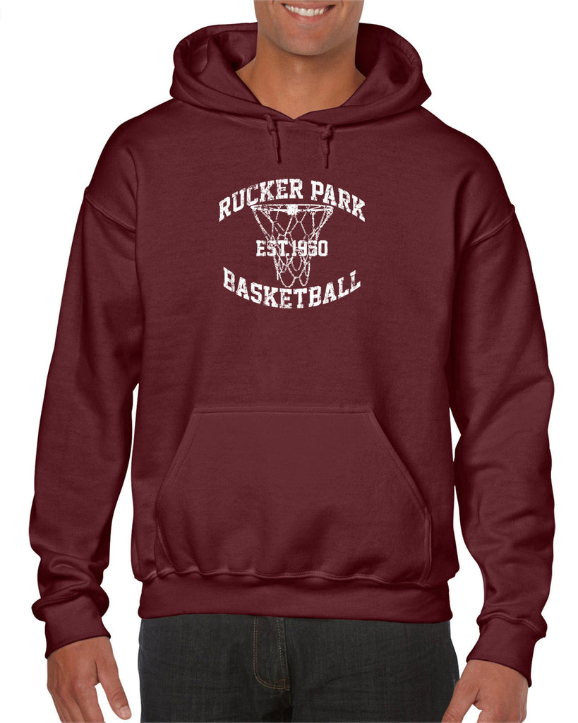 Rucker Park Basketball Hoodie Hooded Sweatshirt Harlem New York Manhattan Hoops Baller Sports Vintage Retro  Edit alt text