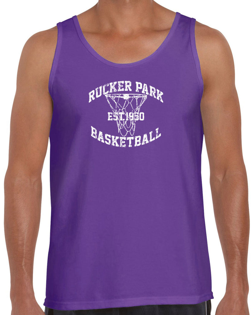 Rucker Park Basketball Tank Top Harlem New York Manhattan Hoops Baller Sports Vintage Retro
