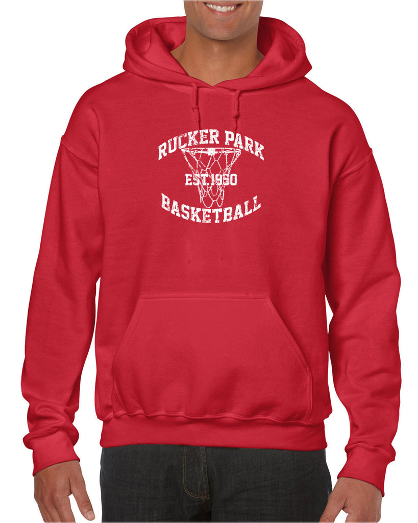 Rucker Park Basketball Hoodie Hooded Sweatshirt Harlem New York Manhattan Hoops Baller Sports Vintage Retro