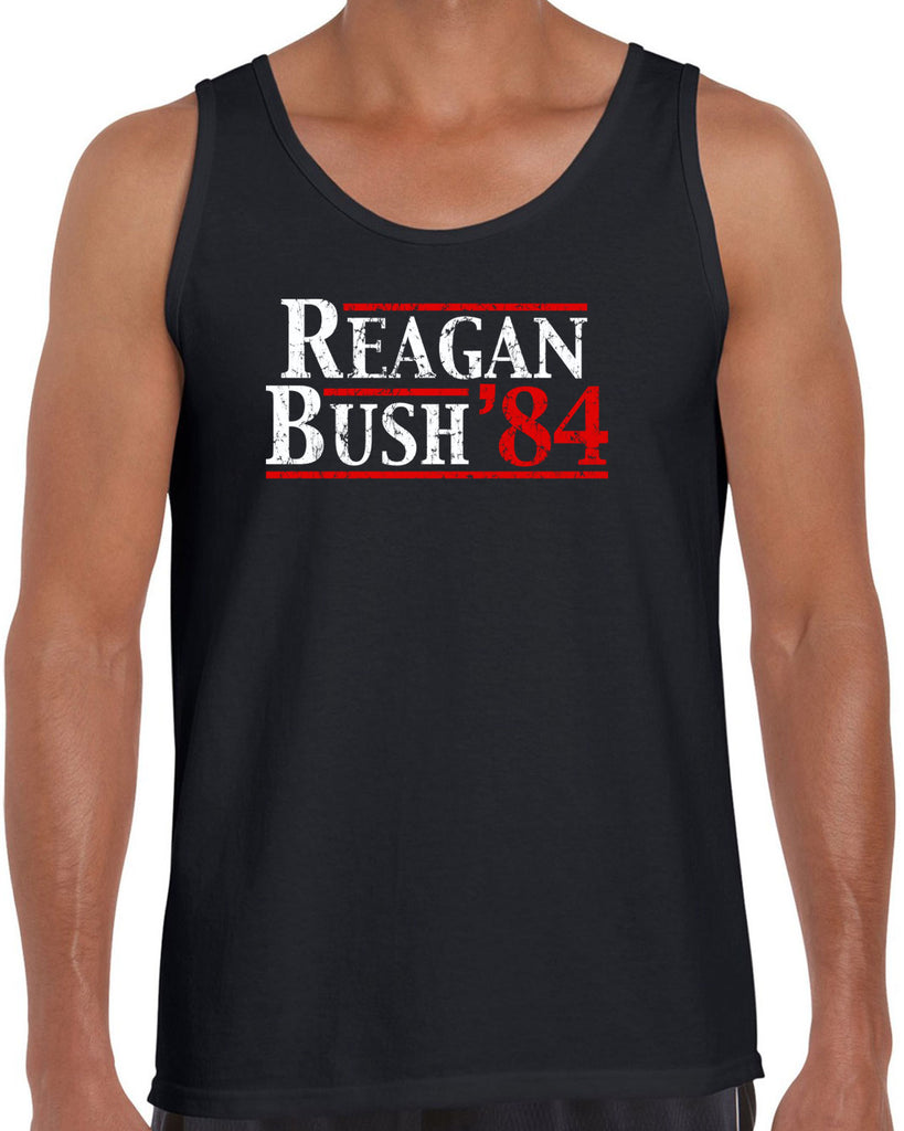 Reagan Bush 1984 Tank Top election campaign rally president 80s party costume vintage retro