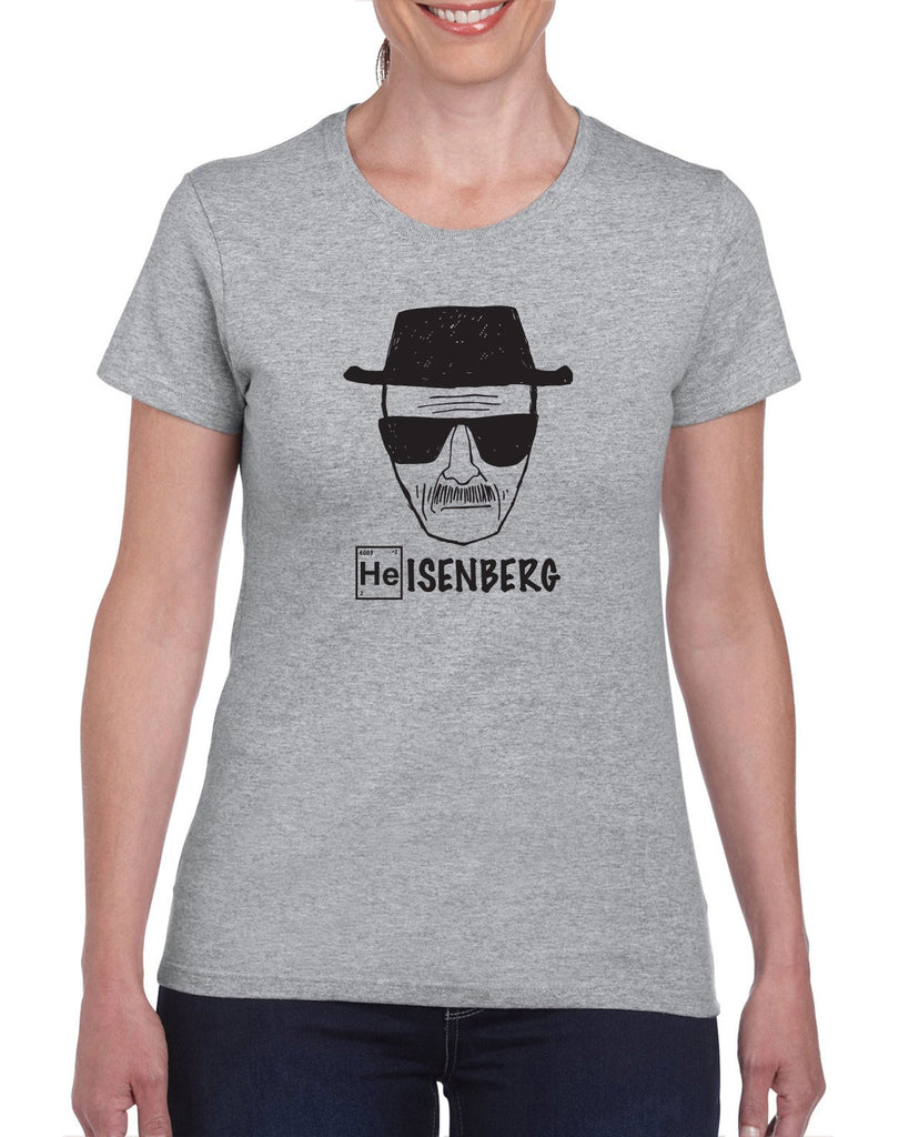 Heisenberg Womens T-Shirt tv show drug dealer meth breaking vintage chemistry