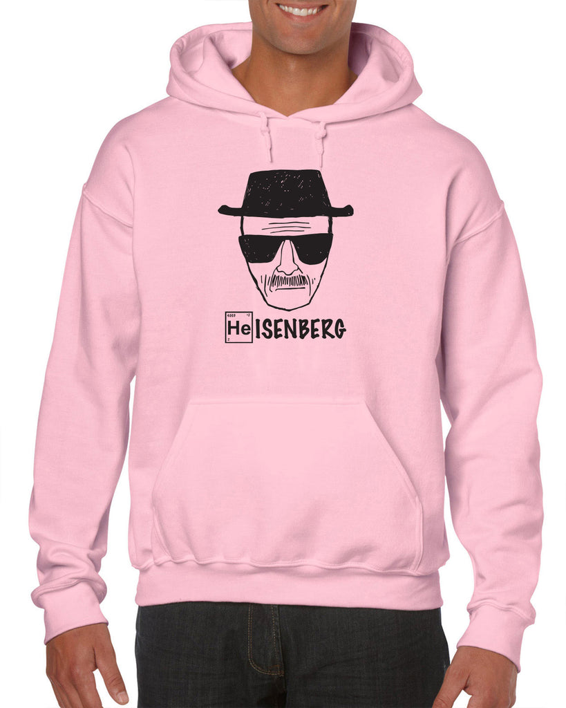 Heisenberg Hoodie Hooded Sweatshirt tv show drug dealer meth breaking vintage chemistry Edit alt text