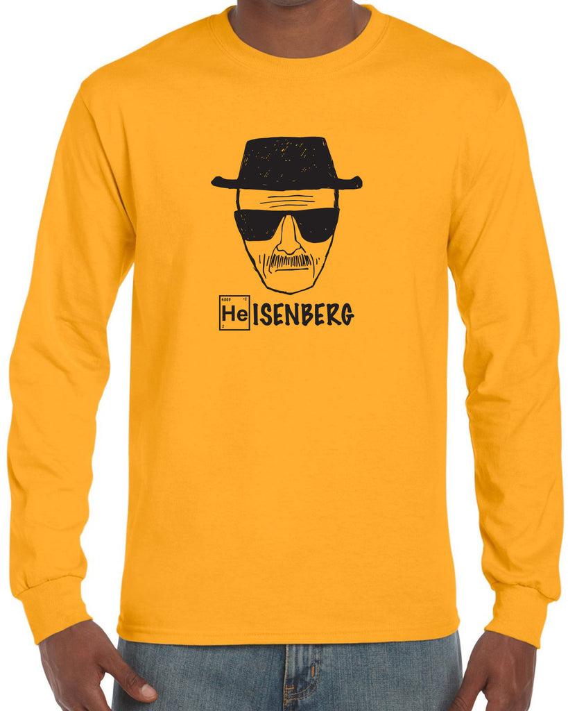 Heisenberg Long Sleeve Shirt tv show drug dealer meth breaking vintage chemistry