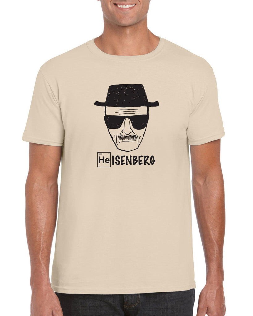 Heisenberg Mens T-Shirt tv show drug dealer meth breaking vintage chemistry