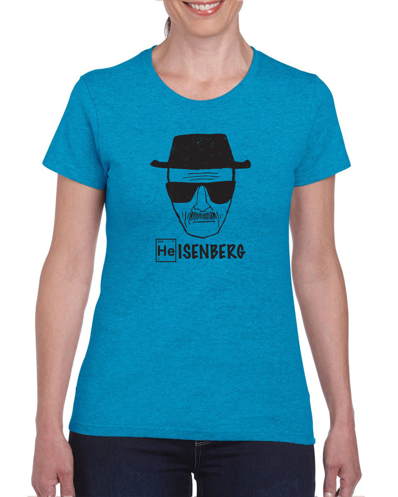 Heisenberg Womens T-Shirt tv show drug dealer meth breaking vintage chemistry