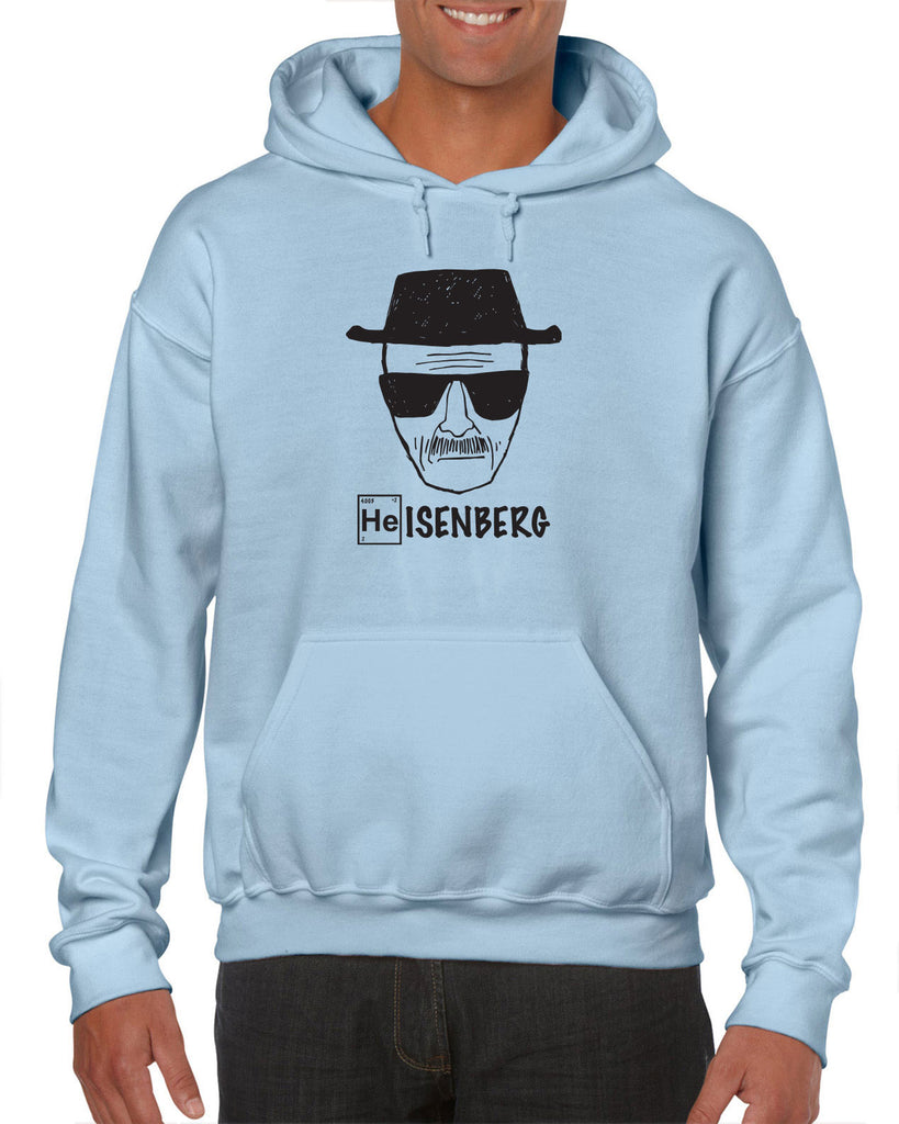 Heisenberg Hoodie Hooded Sweatshirt tv show drug dealer meth breaking vintage chemistry  Edit alt text